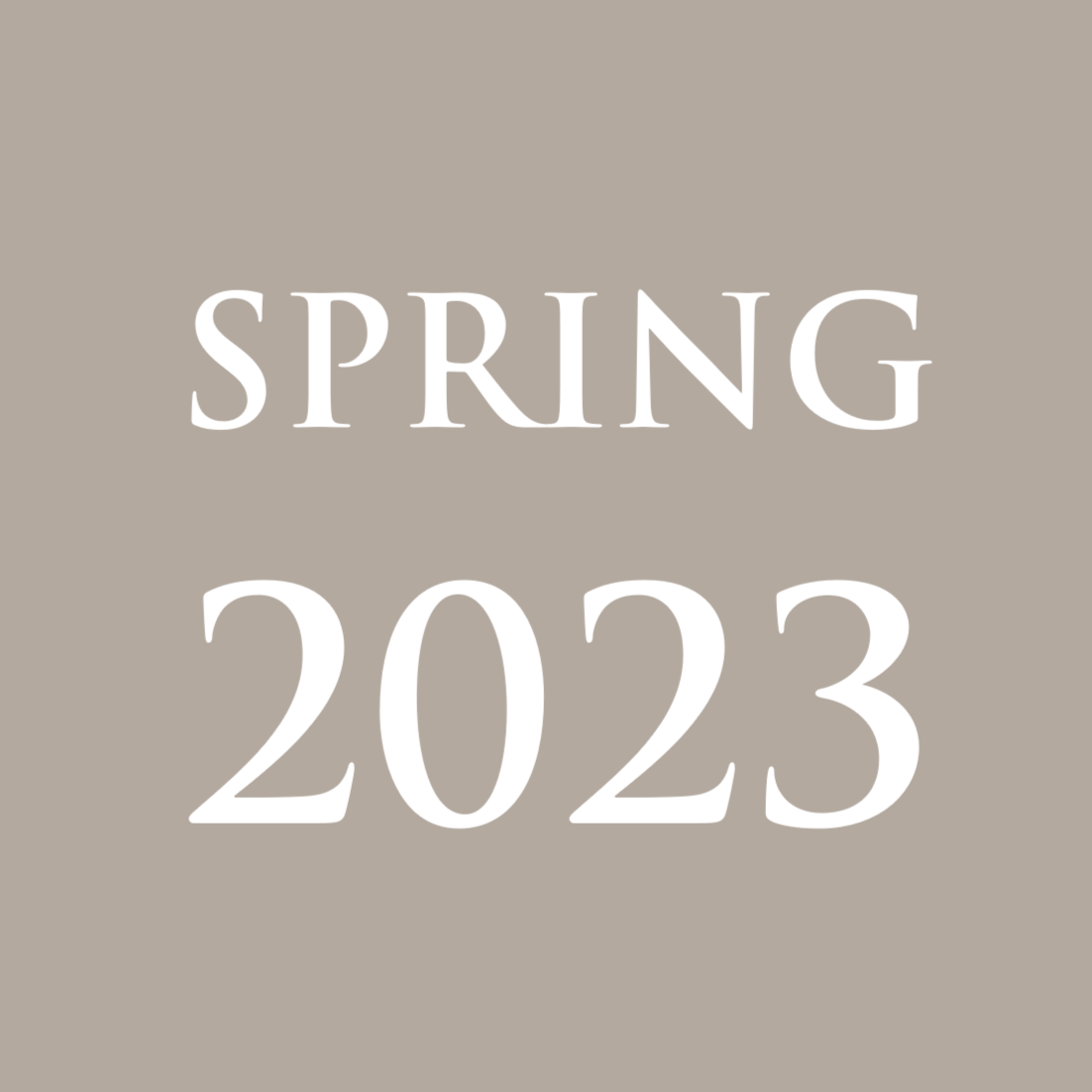 Spring 2023