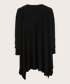 MASAI Black Fosna Poncho Style Sweater 1002018