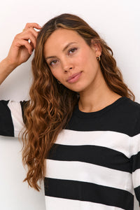 Kaffe 10508410 Lizza Striped Knit