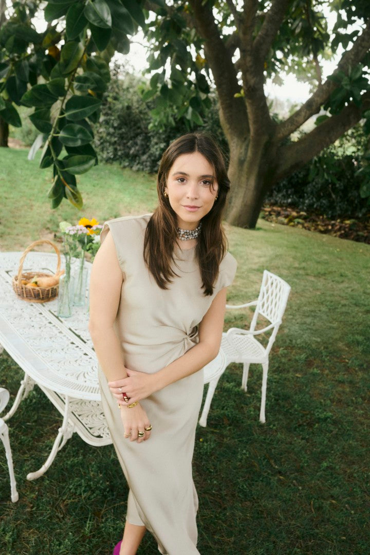 10509763 Pristina Dress Kaffe