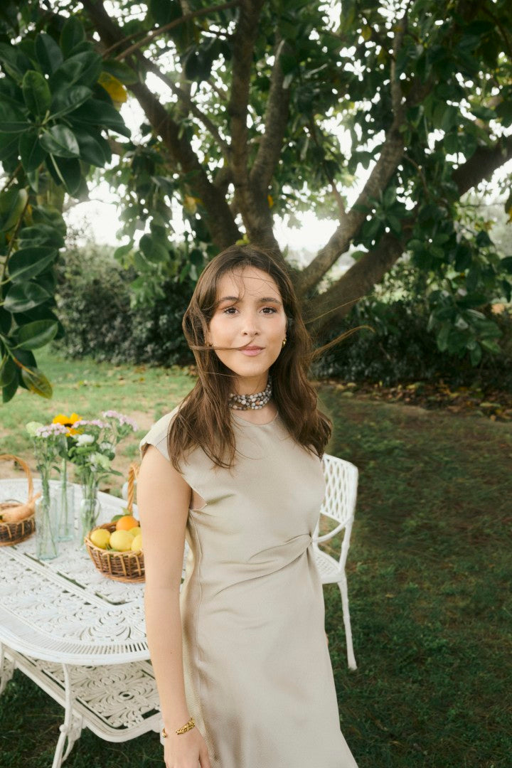 10509763 Pristina Dress Kaffe