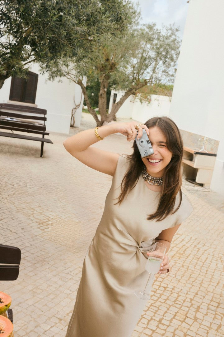 10509763 Pristina Dress Kaffe