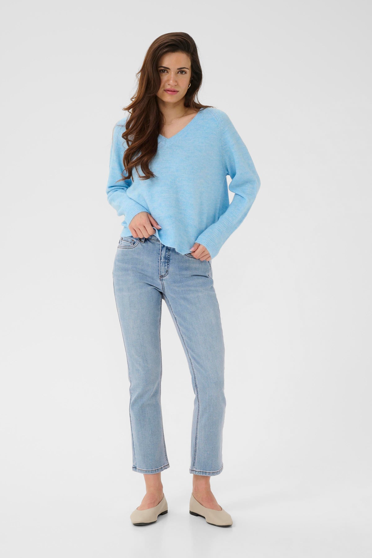 Kaffe 10510521 Niel V-Neck Pullover