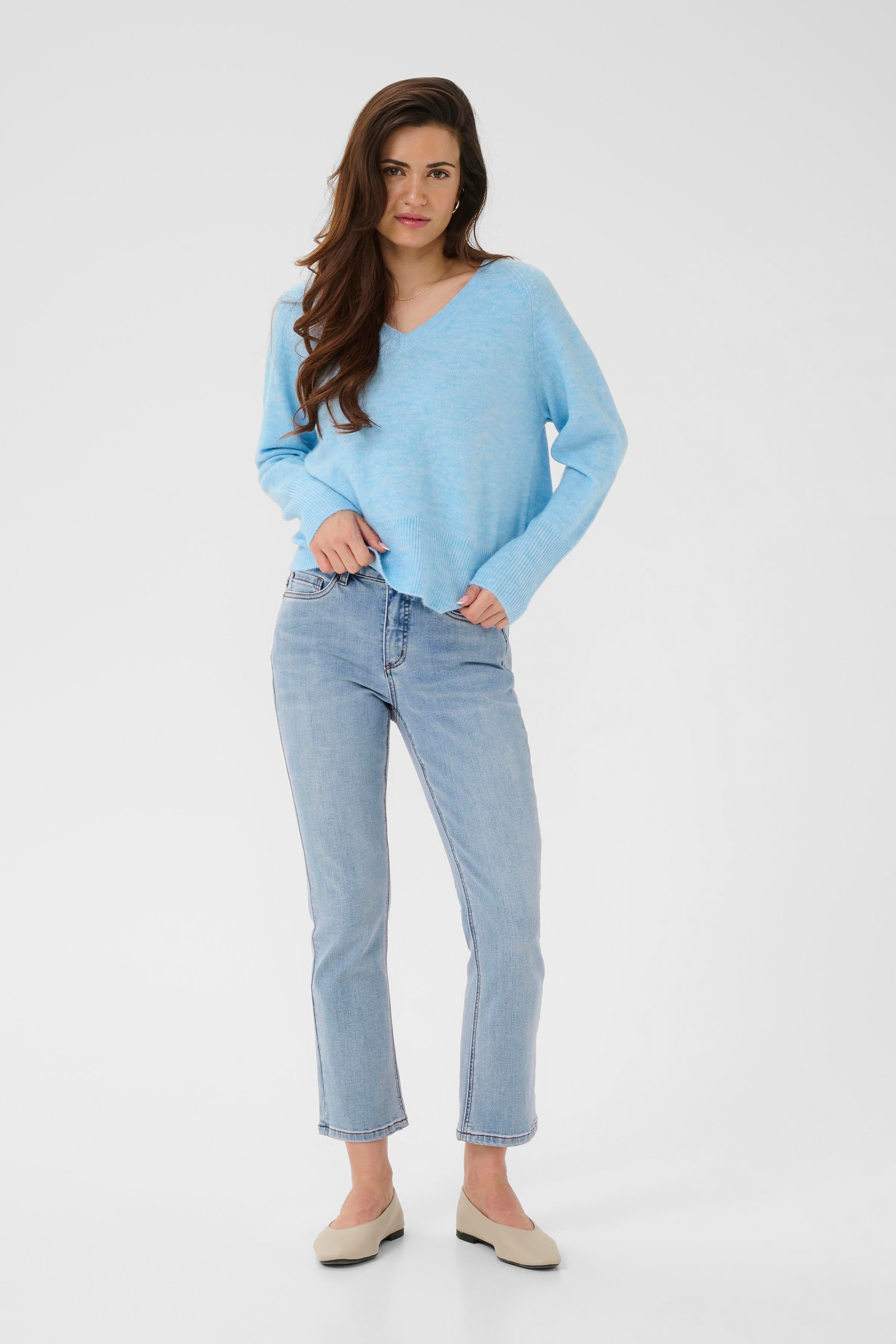 Kaffe 10510521 Niel V-Neck Pullover