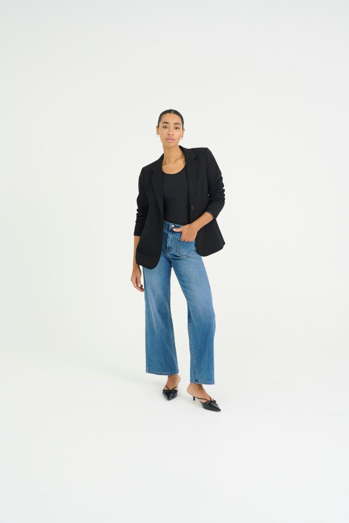 Kaffe 10510722 Brook Hw Reg Fit Jeans 30"  Leg