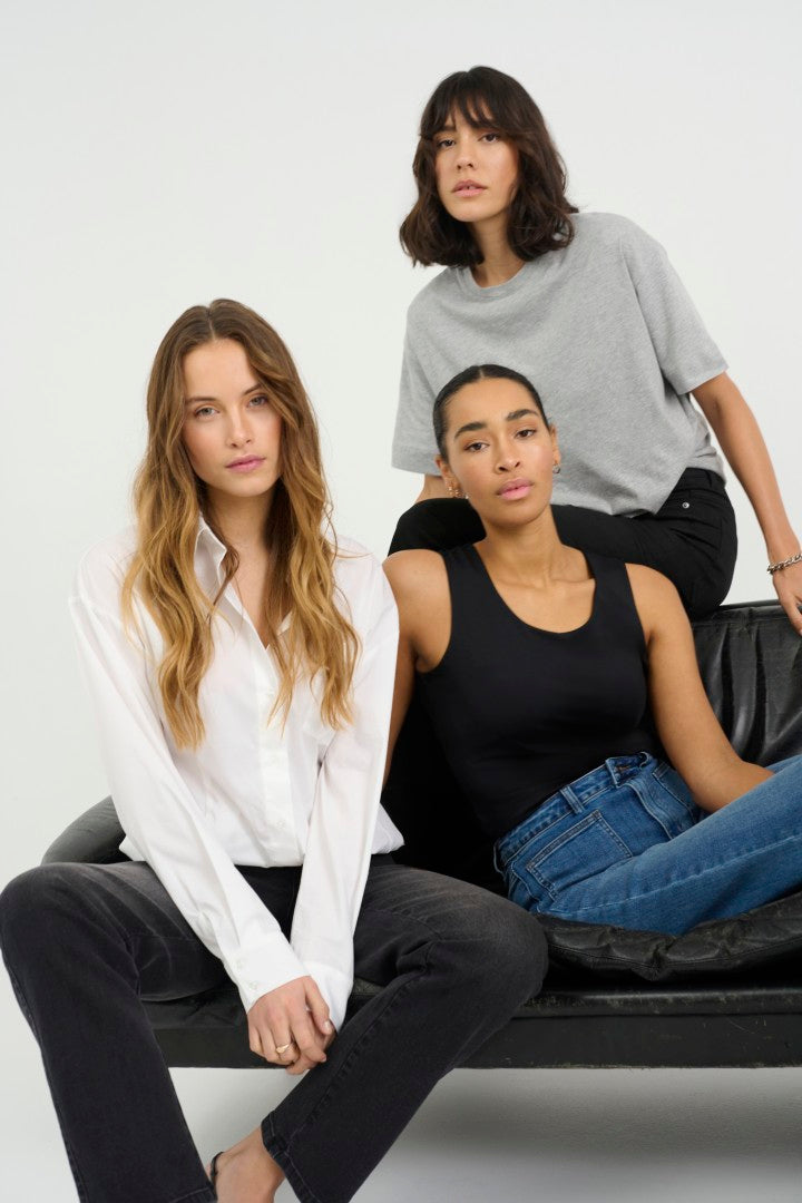 Kaffe 10510722 Brook Hw Reg Fit Jeans 30"  Leg