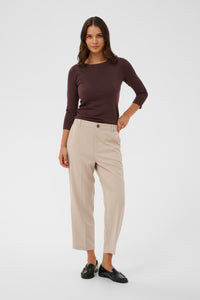 Kaffe 10511224 Heather Cropped Pants
