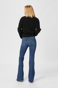 My Essential Wardrobe 10704358 The Dekota 148 High  Waist Bootcut  32  Leg