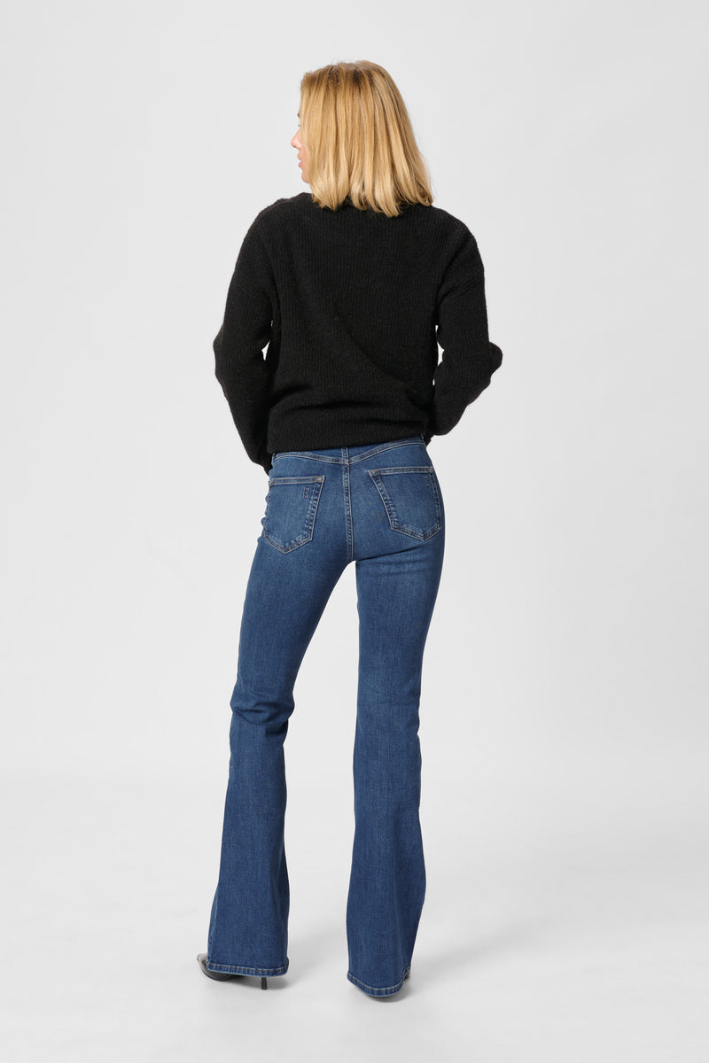 My Essential Wardrobe 10704358 The Dekota 148 High  Waist Bootcut  32  Leg