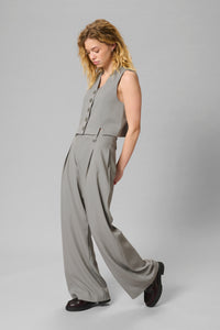 My Essential Wardrobe 10704493 Disa High Wide Pant Pants Casual