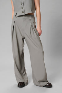 My Essential Wardrobe 10704493 Disa High Wide Pant Pants Casual