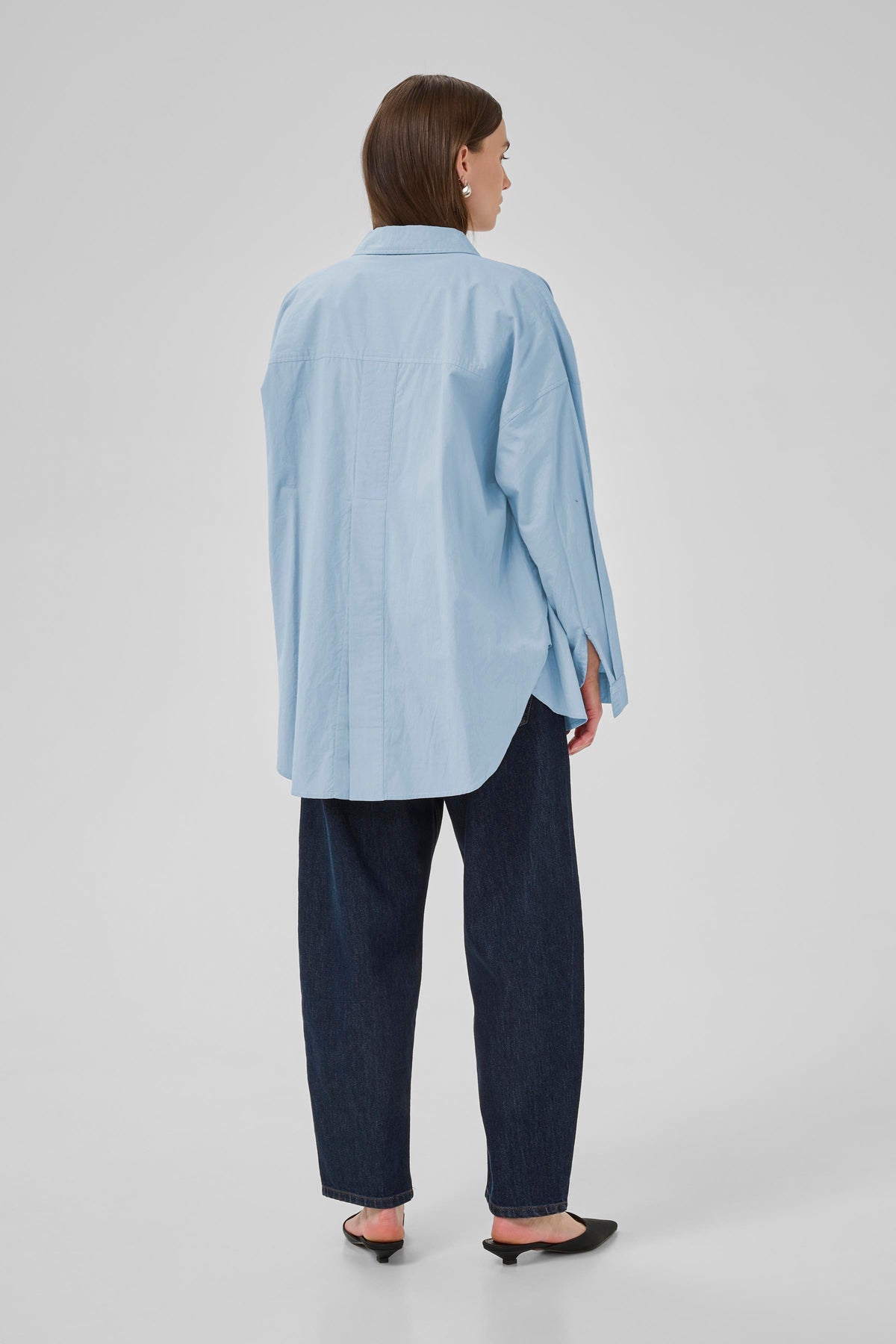 My Essential Wardrobe 10705021 Sunna Boxy Shirt Shirt l/s