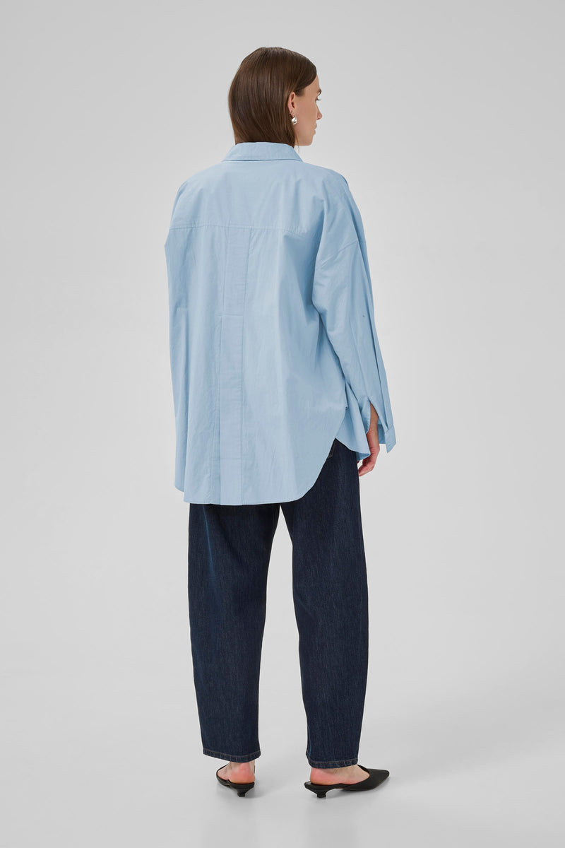 My Essential Wardrobe 10705021 Sunna Boxy Shirt Shirt l/s