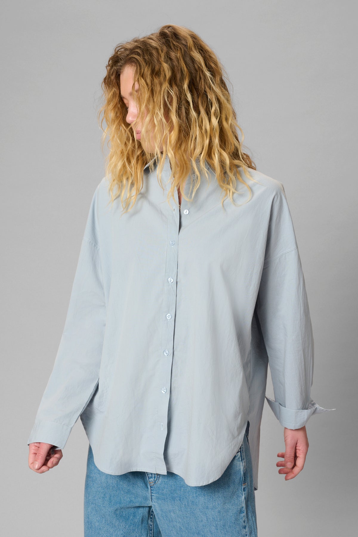 My Essential Wardrobe 10705021 Sunna Boxy Shirt Shirt l/s