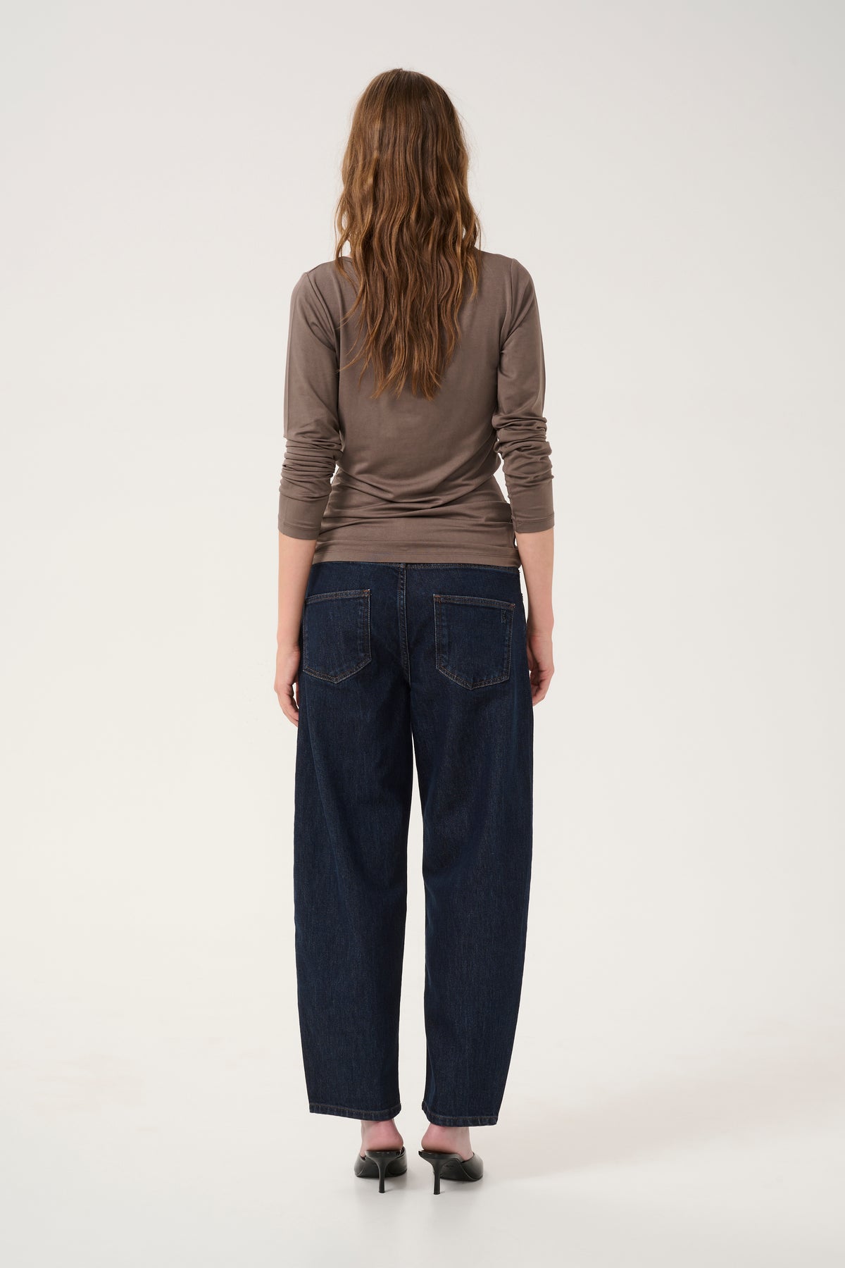 My Essential Wardrobe 10705092 Baloo 139 High Barrel Denim Jeans