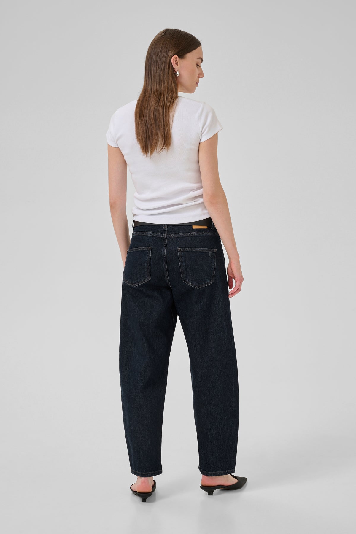 My Essential Wardrobe 10705092 Baloo 139 High Barrel Denim Jeans