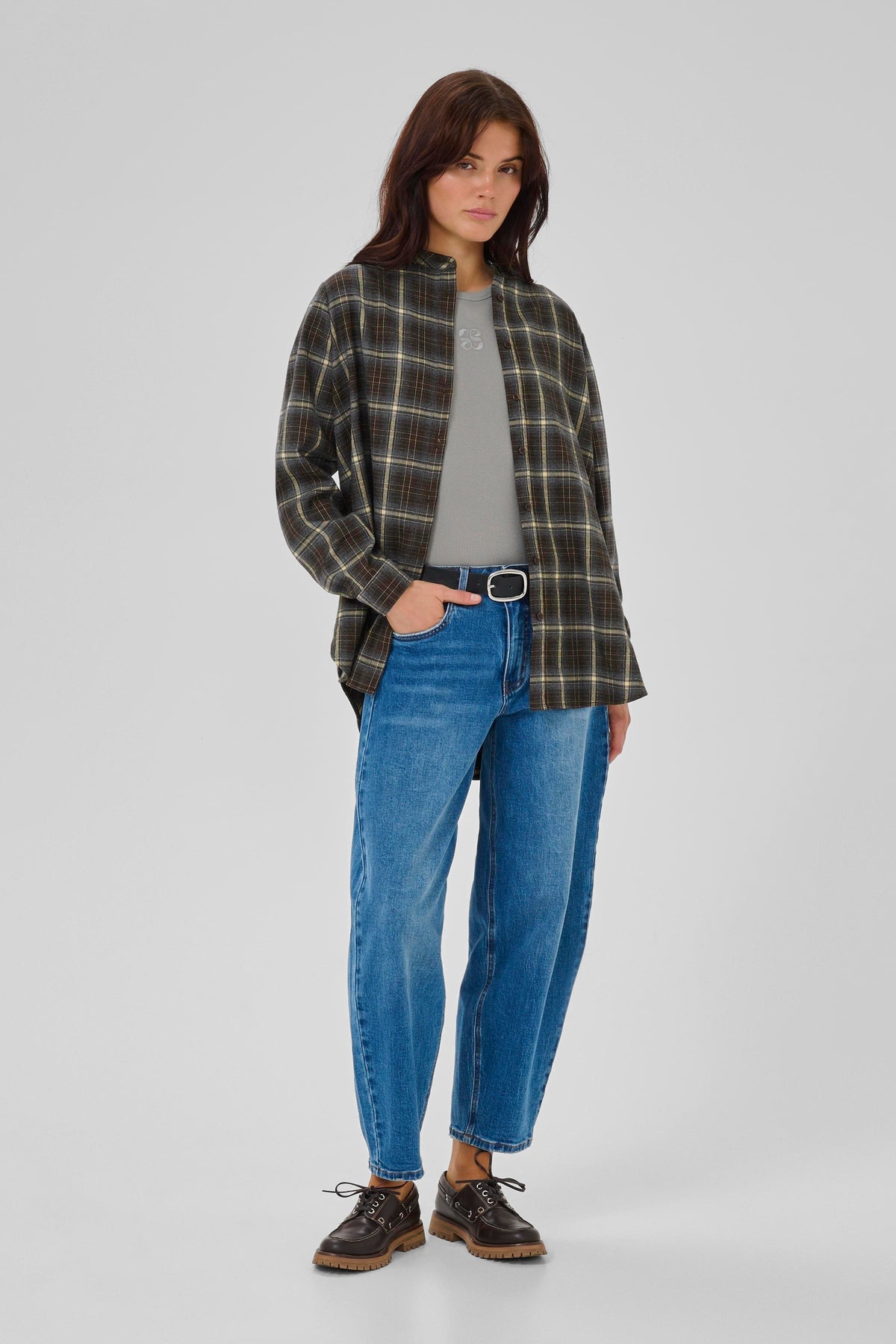 My Essential Wardrobe 10705235 Marly Shirt Woven Shirt l/s