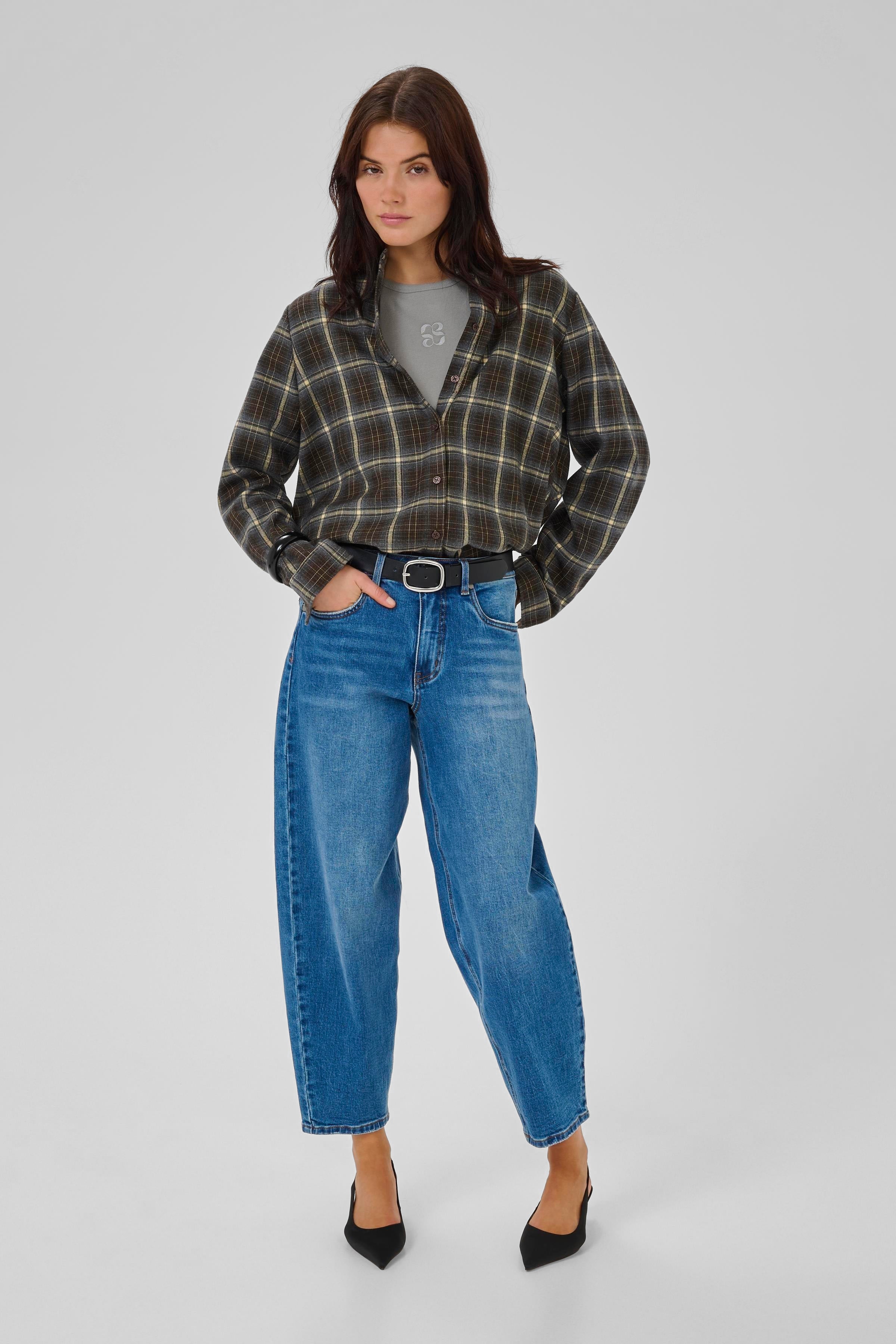 My Essential Wardrobe 10705235 Marly Shirt Woven Shirt l/s