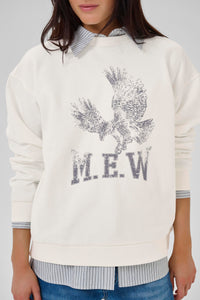 My Essential Wardrobe 10705244 Diego Eagle Sweat