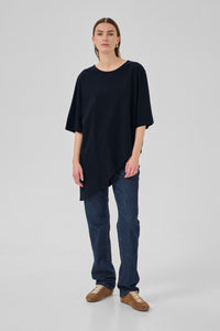 My Essential Wardrobe 10705255 Lea Asymetric Tee Blouse l/s