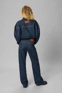 My Essential Wardrobe 10705267 Karli 139 High Wide Deco Denim Jeans