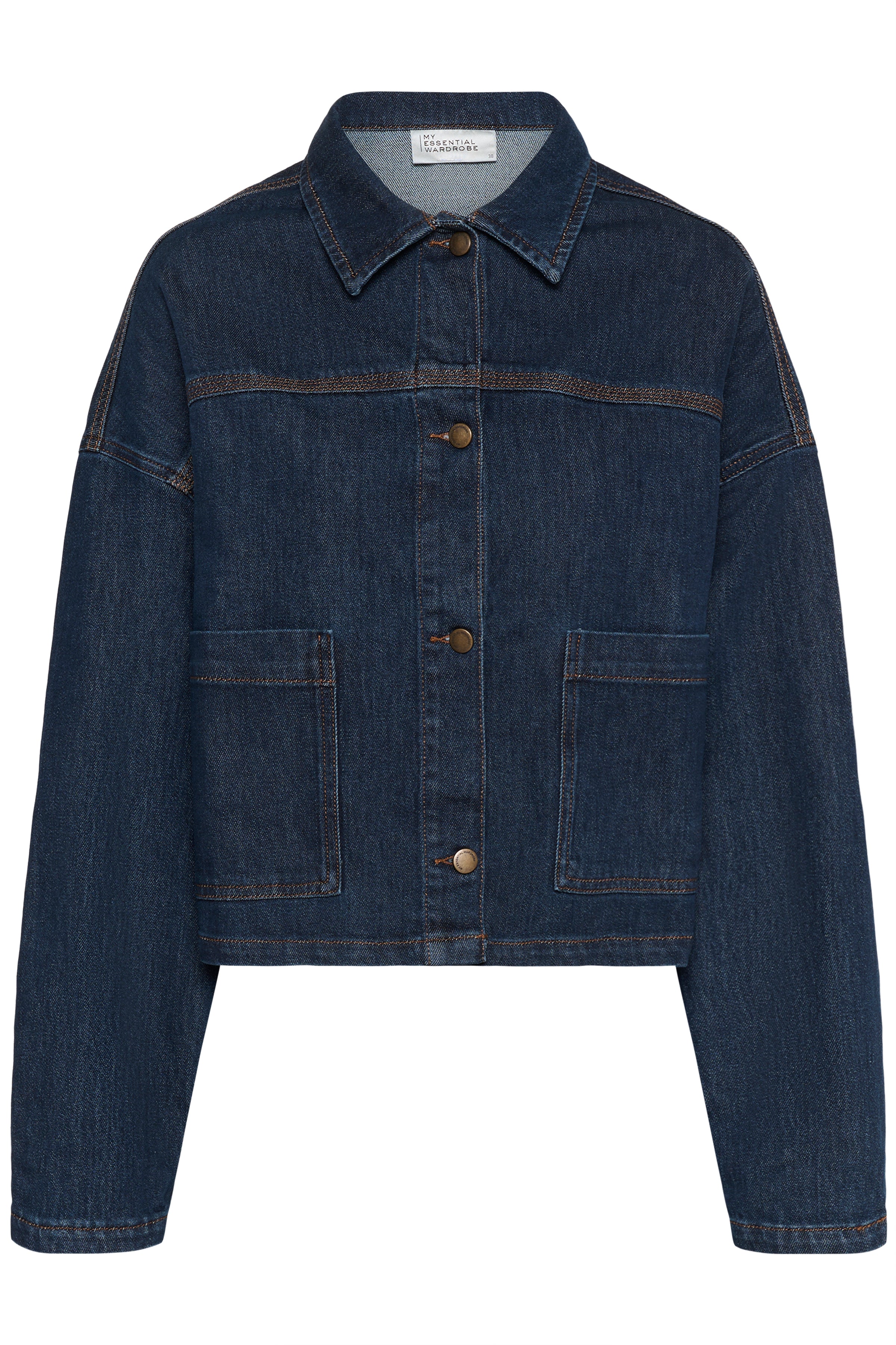 My Essential Wardrobe 10705268 Malle 139 Deco Denim Jacket
