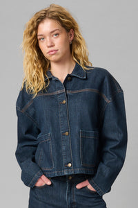 My Essential Wardrobe 10705268 Malle 139 Deco Denim Jacket