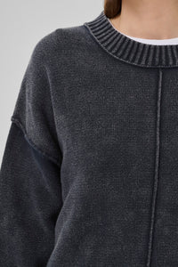 My Essential Wardrobe 10705285 Ash RN Knit Pullover Knit Pullover