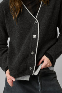 My Essential Wardrobe 10705366 Tracy Knit Cardigan