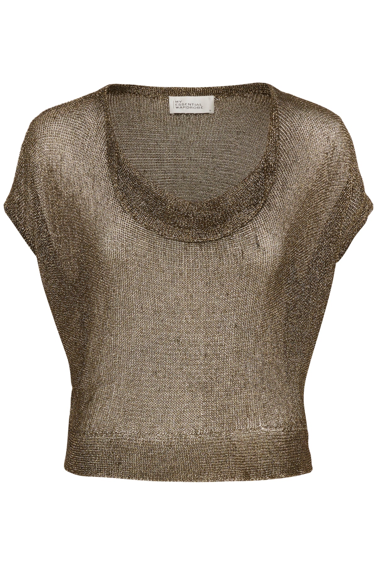 My Essential Wardrobe 10705368 Olly Knit  Waterfall Top