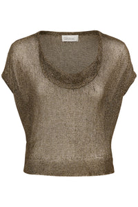 My Essential Wardrobe 10705368 Olly Knit  Waterfall Top