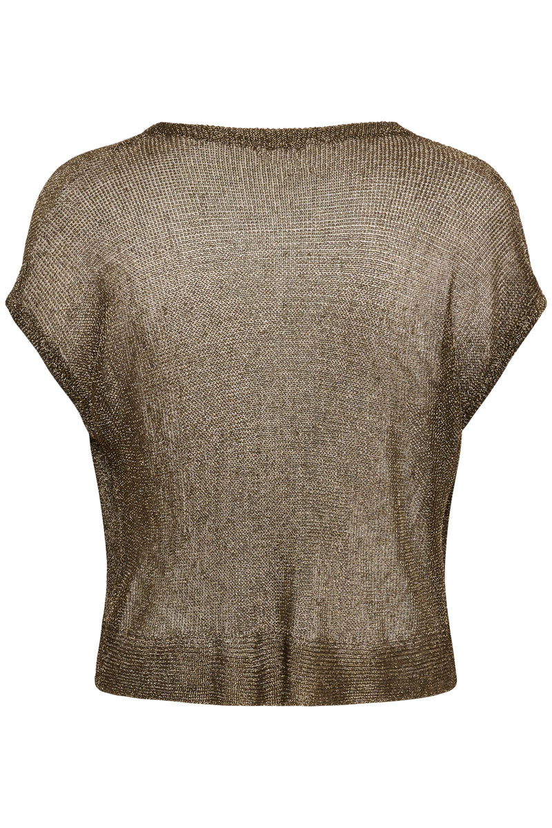 My Essential Wardrobe 10705368 Olly Knit  Waterfall Top