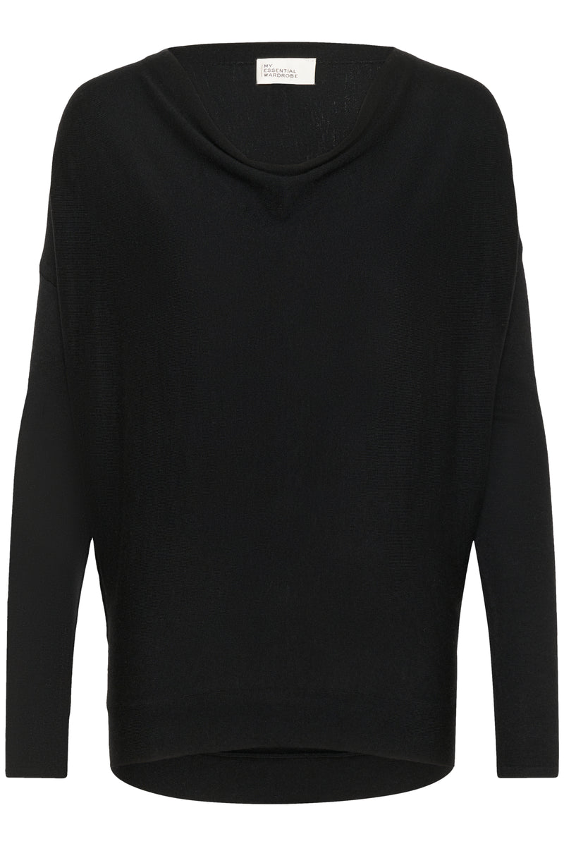 My Essential Wardrobe 10705397 Polly Wasserfall-Strickbluse