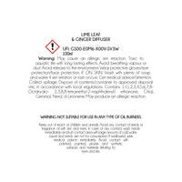 NBD002 LIME LEAF & GINGER