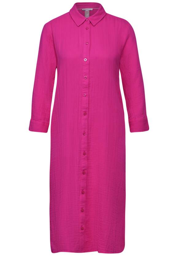143849 Magnolia Pink Street One Cotton Shirt Dress