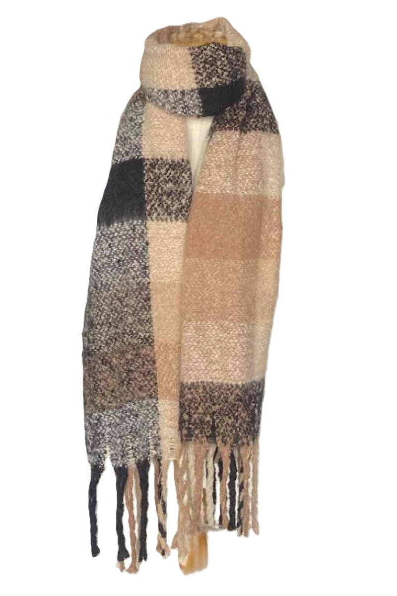 BEST OF IRISH GS25101 Rasta Scarf & Pom Pom Hat Gift Set