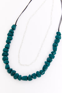 White Stuff 444033 Stacked Beaded Necklace