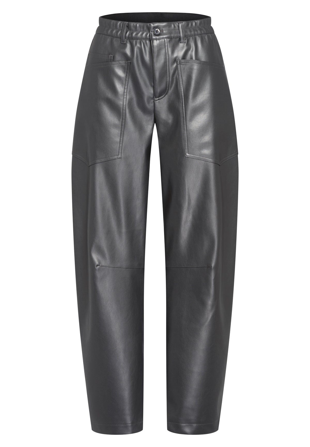 Marc Aurel 1914-2001-93332  Pleather Loose Leg Trousers