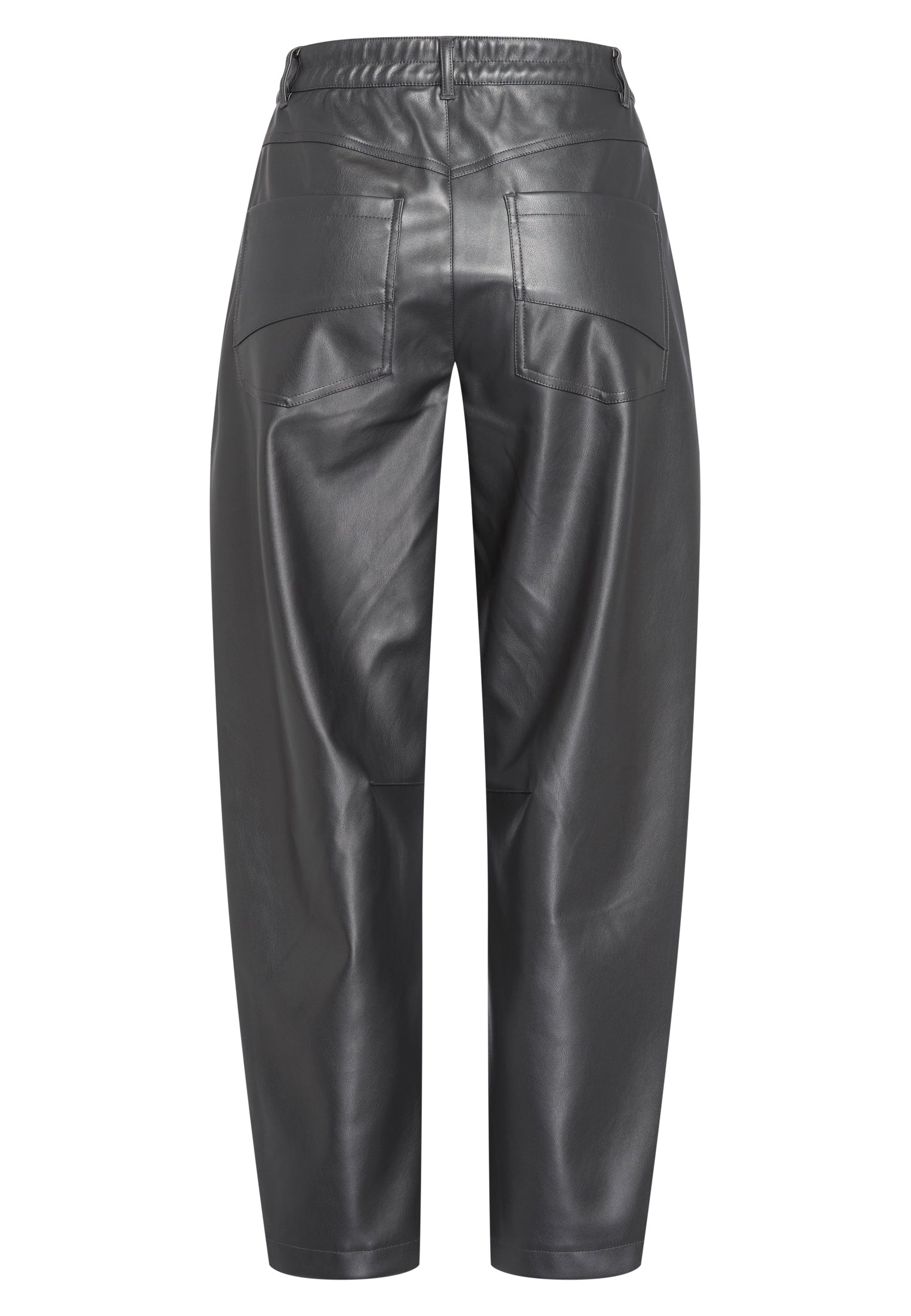 Marc Aurel 1914-2001-93332  Pleather Loose Leg Trousers