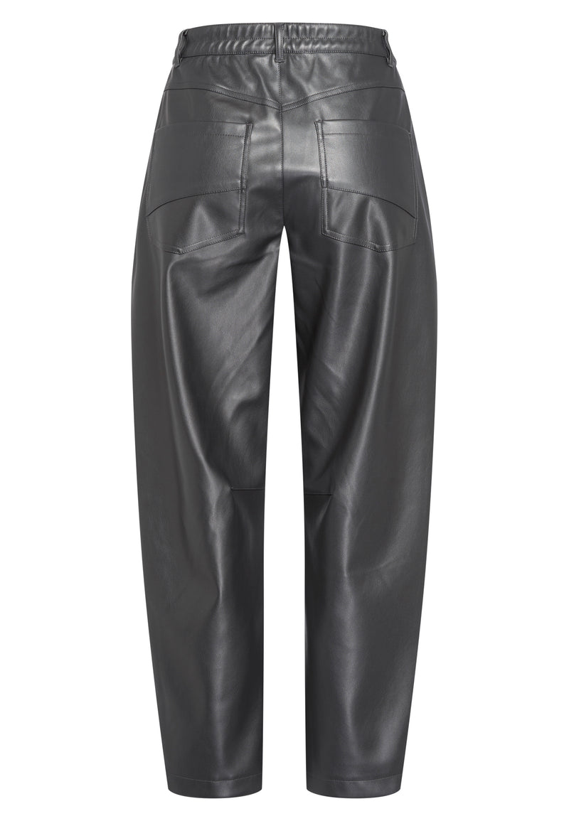Marc Aurel 1914-2001-93332  Pleather Loose Leg Trousers