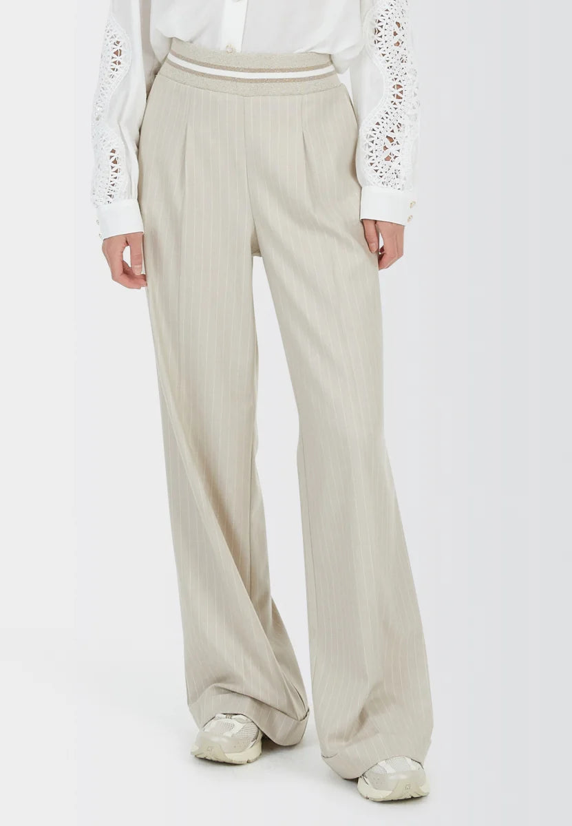 Marc Aurel 1917-2001-93483 Pinstripe Trouser