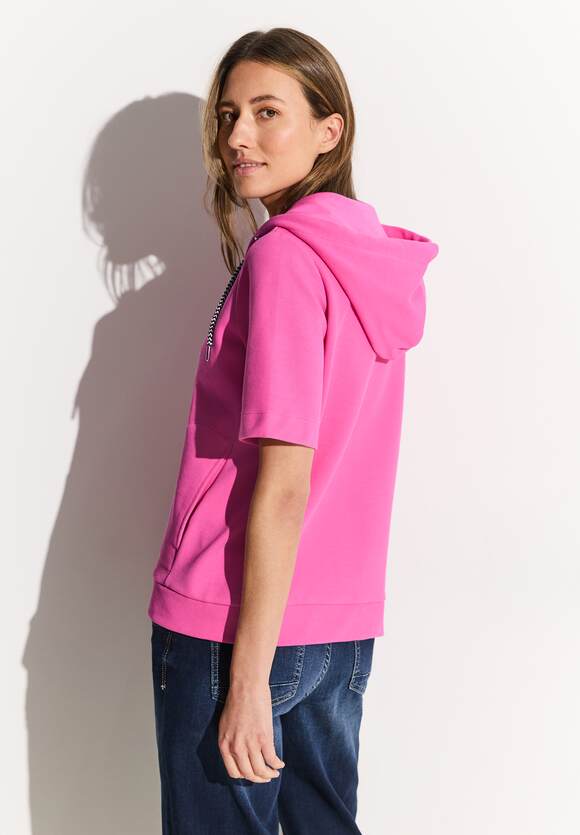 253787 Bloomy Pink Cecil Short Sweat Jacket