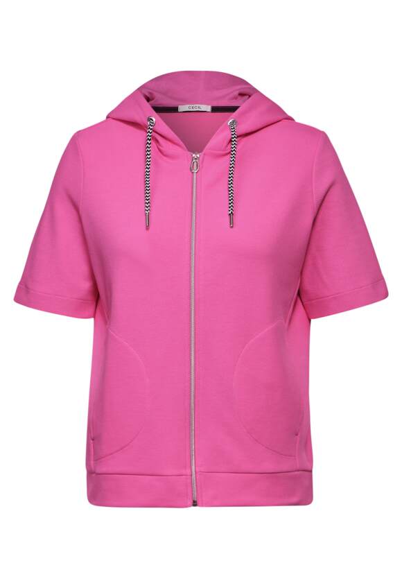 253787 Bloomy Pink Cecil Short Sweat Jacket