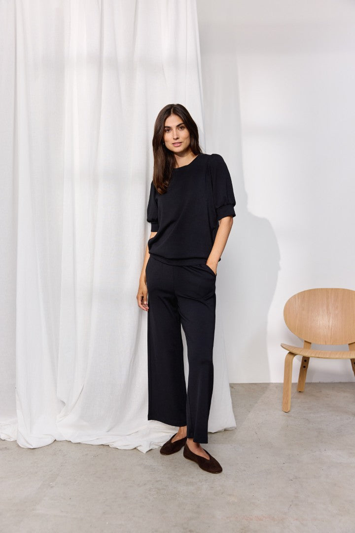 25328 BLACK Soya Concept-Banu 33 Pant