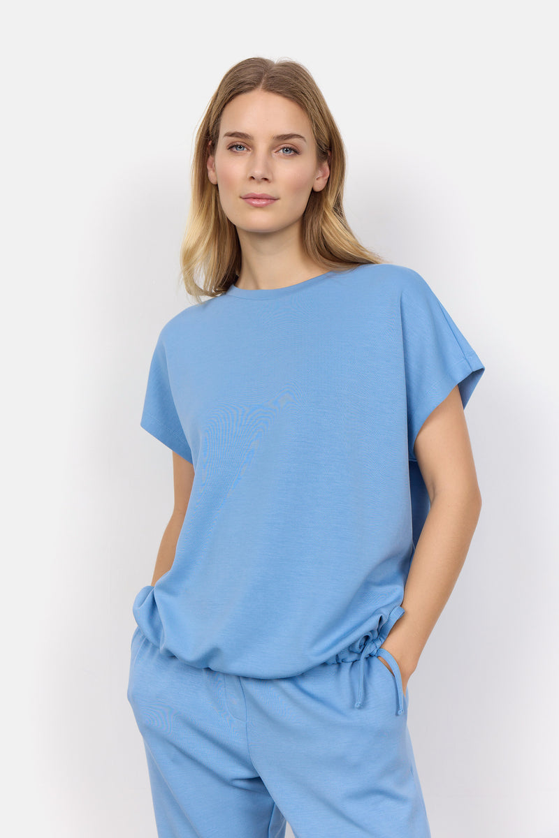 26475 CRYSTAL BLUE Soya Concept-Banu 169 is a casual t-shirt