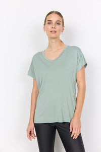 29028-SS25 Mineral Green SC-MARICA 32 T-SHIRT Soya Concept