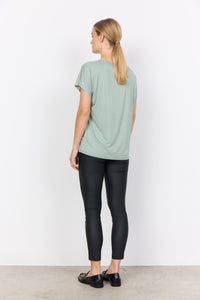 29028-SS25 Mineral Green SC-MARICA 32 T-SHIRT Soya Concept