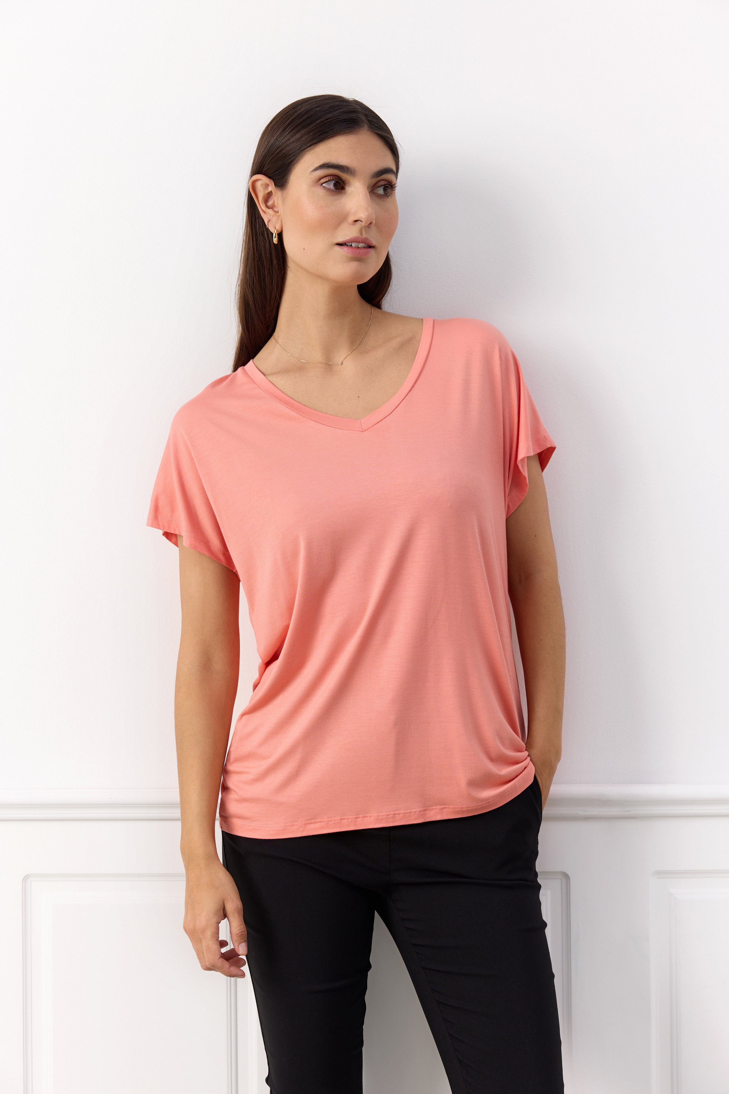 29028-SS25A SC-Marcia 32 T Shirt Soya Concept