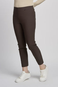 Pinns 302 CT Buttercup Slim Leg Bengaline Ankle Grazer With Back Split