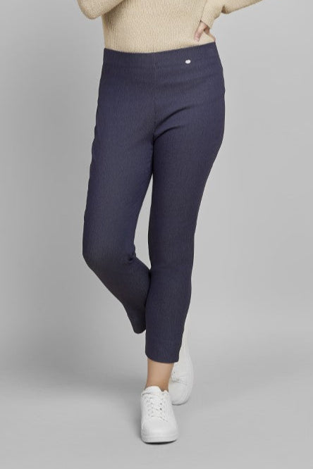 Pinns 302 CT Buttercup Slim Leg Bengaline Ankle Grazer With Back Split